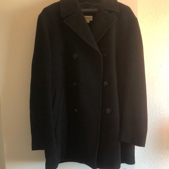 Men’s wool peacoat - Picture 1 of 4